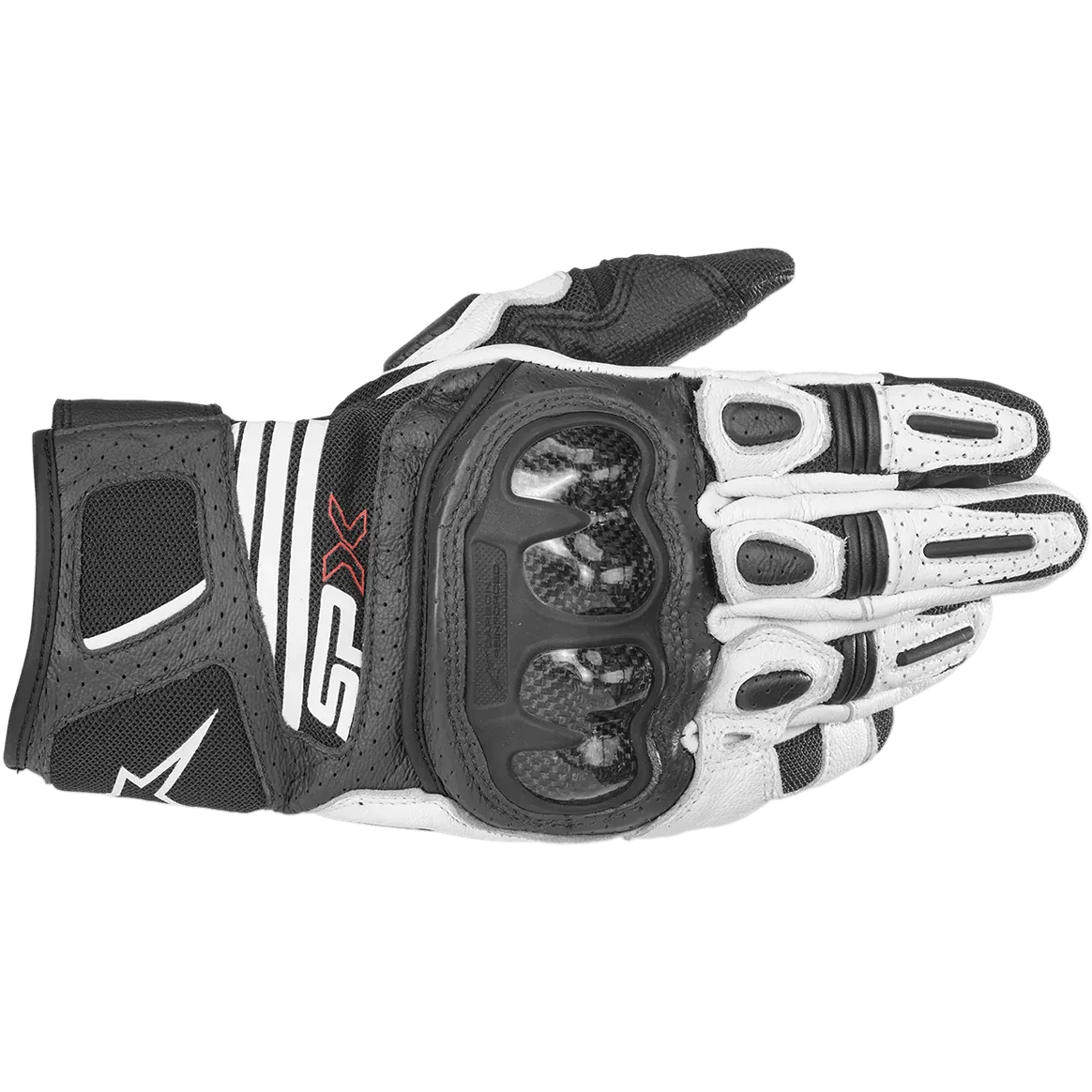 Alpinestars SPX AC V2 Gloves - Black/White