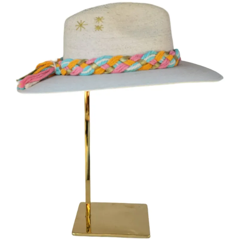 Baldiz White Palm Hat