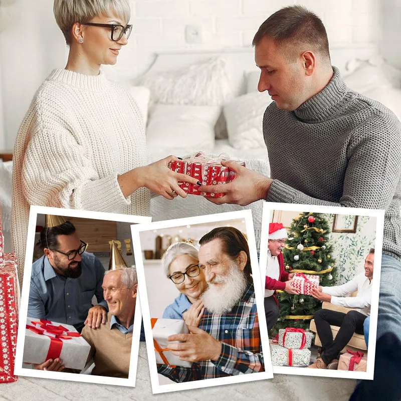 Best christmas giftGive the elders a warm winterPlush leather beret