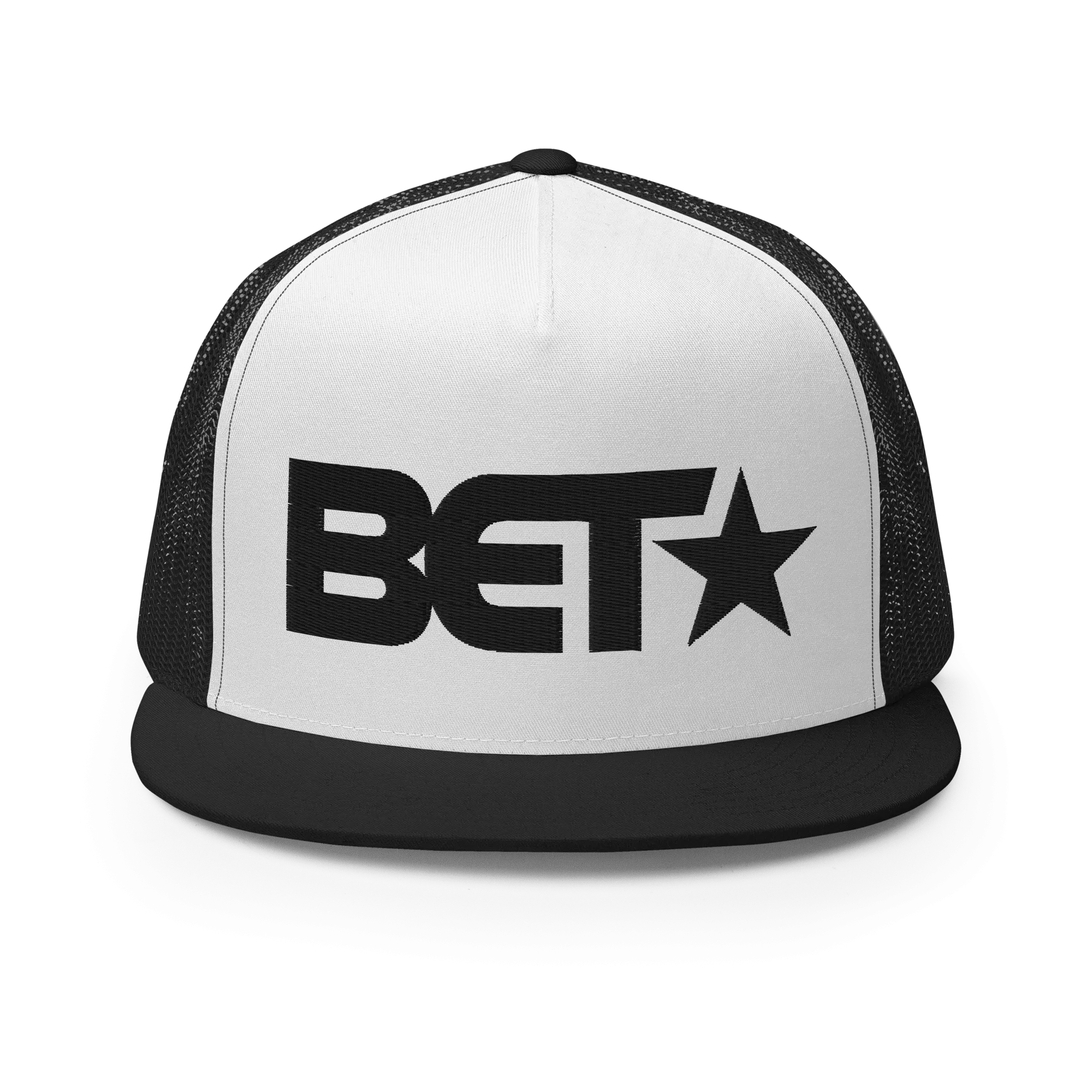 BET Classic Logo 5 Panel Trucker Cap