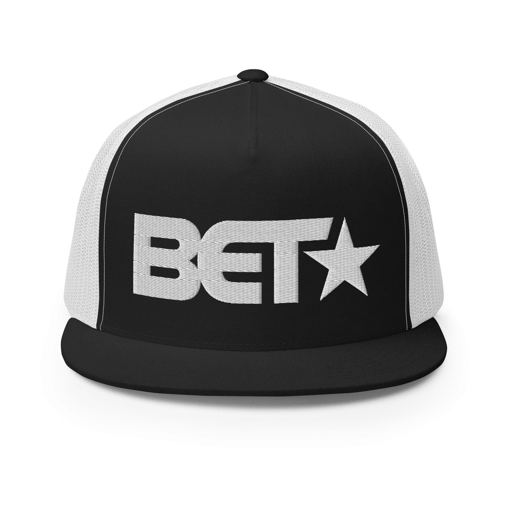 BET Classic Logo 5 Panel Trucker Cap