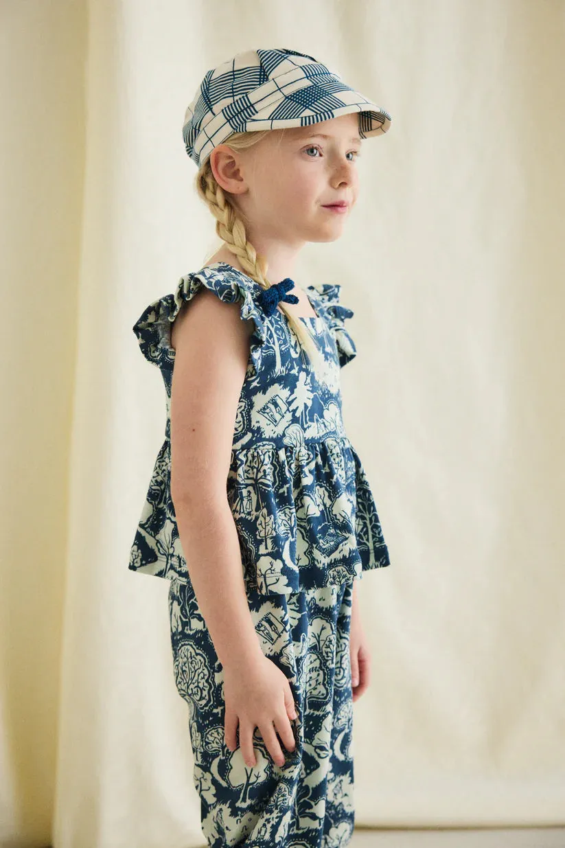 Luca Cap in Prussian Blue Plazza