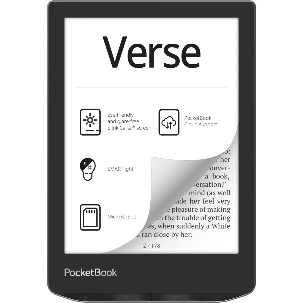 POCKETBOOK Verse E-Read 6Inch Mist Grey
