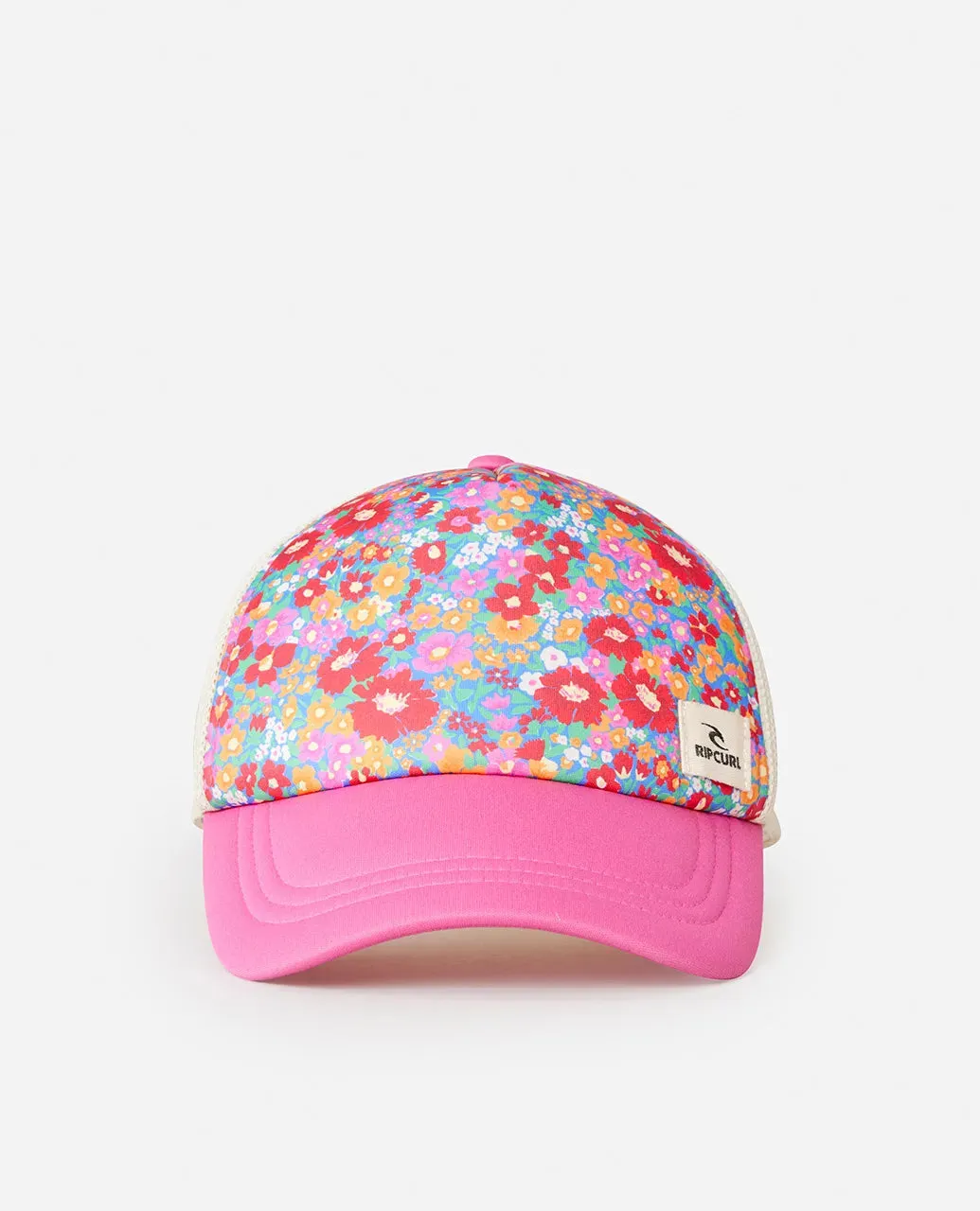 Rip Curl Women's Mixed Yardage Trucker Hat Pink 067WHE-0020