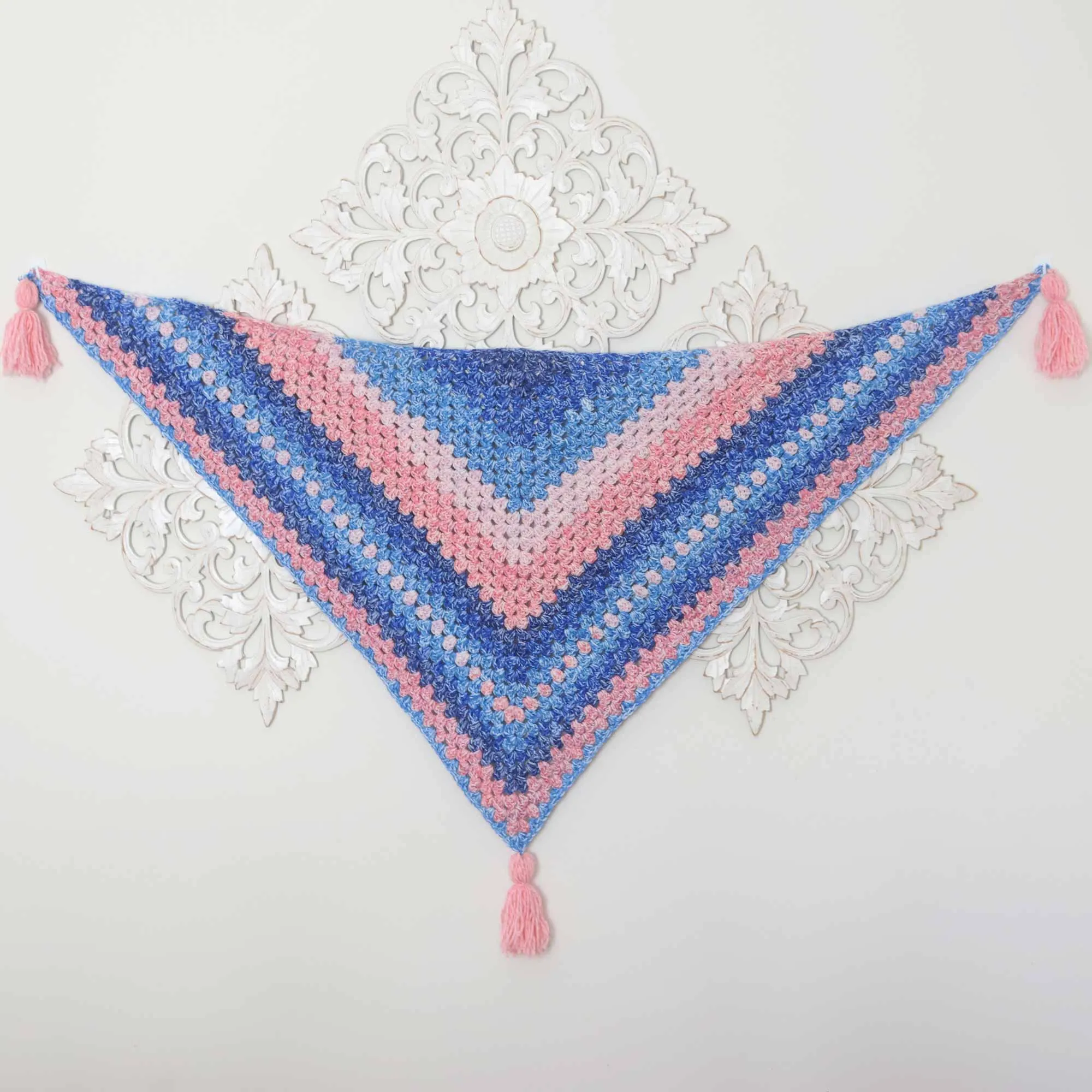 Triangle Wrap Scarf Crochet Pattern